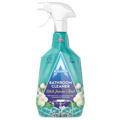 Спрей Astonish для чищення ванної кімнати Bathroom Cleaner аромат жасмин, 750 мл